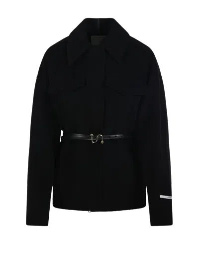 Max Mara Cantore Bomber Jacket In Black