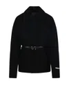 Max Mara Cantore Bomber Jacket In Black