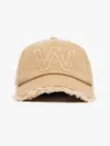 Max Mara Canvas Baseball Cap In Camel