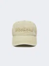 Max Mara Canvas Baseball Cap In Yellow