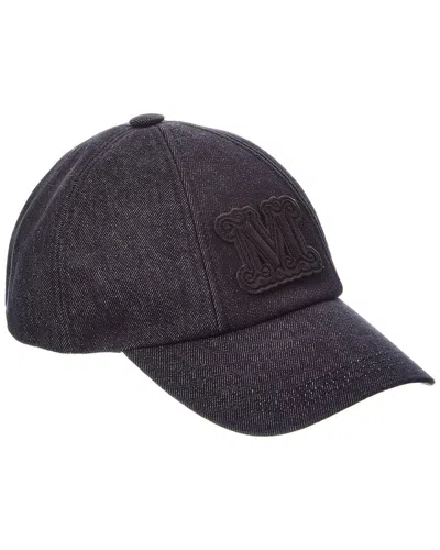 Max Mara Cap In Burgundy