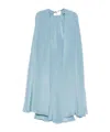 Max Mara Managua Maxi Dress In Blue