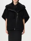 Max Mara Wool-alpaca Teddy Biker Jacket In Schwarz
