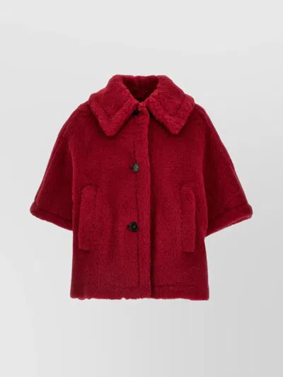 MAX MARA CAPE SHADOW WIDE COLLAR