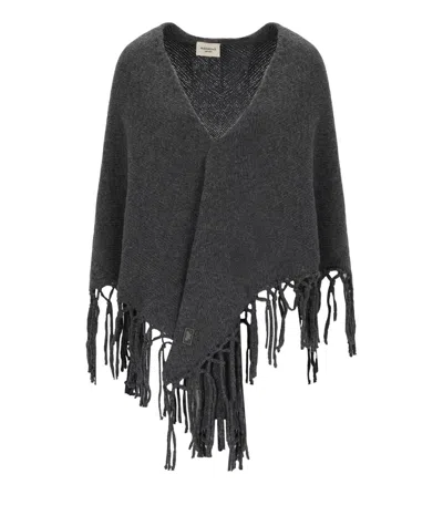 Max Mara Cape Tornado Grey  Weekend In Gray