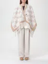 Max Mara Frinestd Cape In White