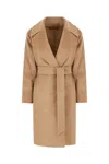 Max Mara Cappotti In Brown