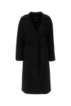 Max Mara Studio Coats In Black