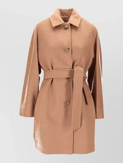Max Mara Cappotto In Brown