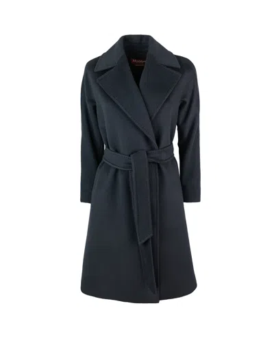 Max Mara Cappotto Dravenna Nero In Gray