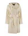 Max Mara Cappotto Newmang Bianco In Neutral
