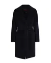 Max Mara Cappotto Scire Nero In Multi