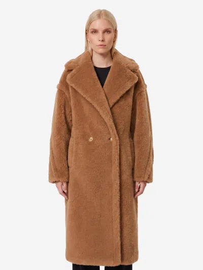 Max Mara Cappotto Teddy Bear Icon In Beige