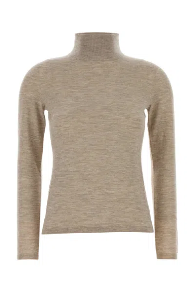 MAX MARA CAPPUCCINO CASHMERE MEANS SWEATER