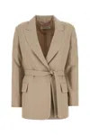 Max Mara Cappuccino Wool Blend Randers Blazer