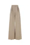 Max Mara Wide-leg Pant In Cotton Blend With Lurex
