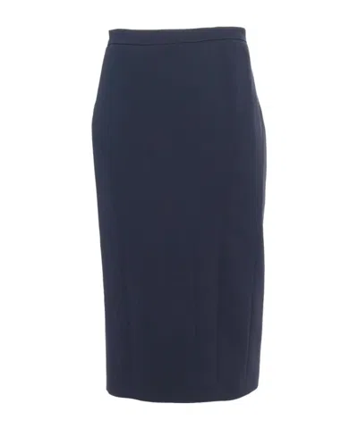 MAX MARA MAX MARA STUDIO HIGH WAIST MIDI SKIRT