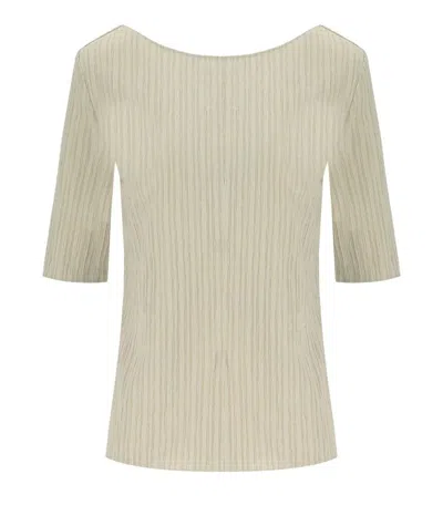 Max Mara Caraibi Beige Blouse