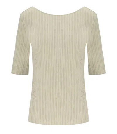 Max Mara Caraibi Beige Blouse