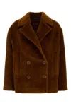Max Mara Caramel Alpaca Blend Filovia Coat