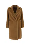 Max Mara Ardenne Coat From The Atelier Line In Camello