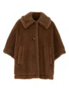 Max Mara Caramel Teddy Tenebre 4 Cape In Camel