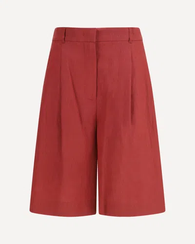 Max Mara Caravan Shorts In Red