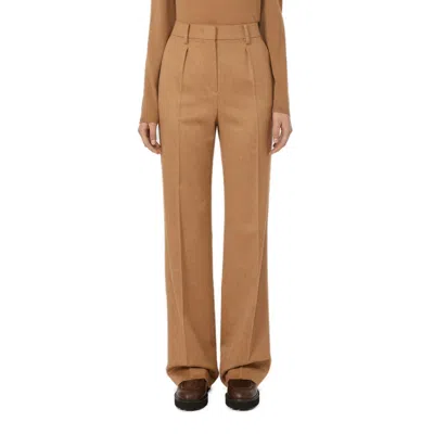 MAX MARA MAX MARA CARBONE LONG TROUSER CAMEL