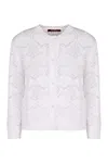 Max Mara Women's Poker - Boxy Jersey In White