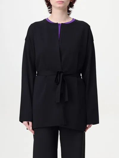 MAX MARA CARDIGAN MAX MARA WOMAN COLOR BLACK,G62351002