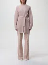 Max Mara Cardigan Woman Blush Pink Women In Puder