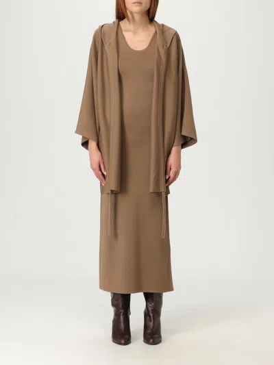 MAX MARA CARDIGAN MAX MARA WOMAN COLOR BROWN,H19347032