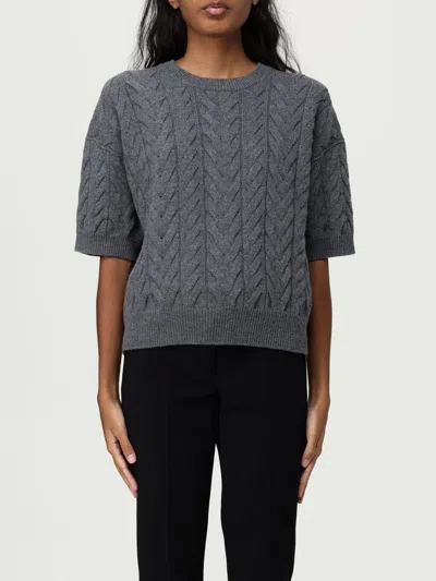 MAX MARA SWEATER MAX MARA WOMAN COLOR GREY,H29322020