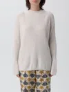 Max Mara Sweater  Woman Color White In Gray