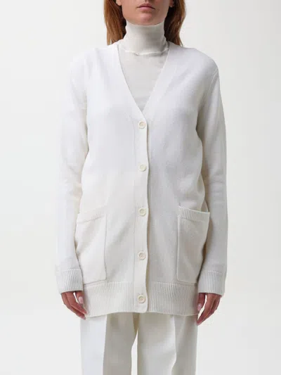 MAX MARA CARDIGAN MAX MARA WOMAN COLOR WHITE,F89198001
