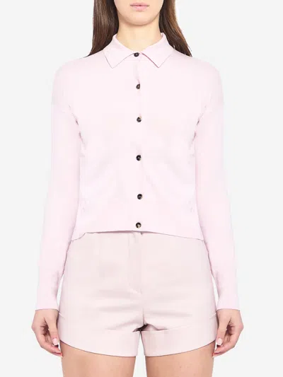 Max Mara Medeola Cardigan In Pink