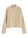 Max Mara Cardigan Shalium Barley In Neutral