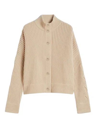 MAX MARA CARDIGAN SHALIUM BARLEY
