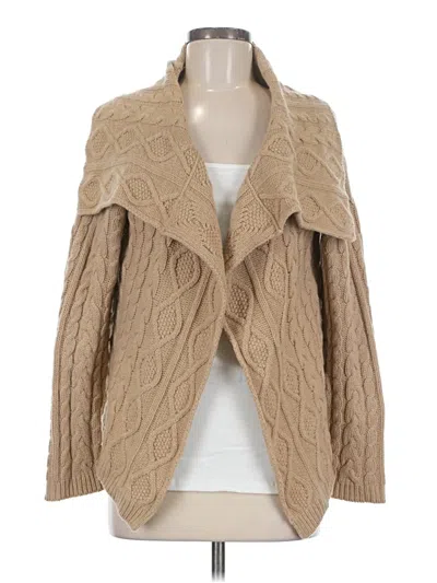 Pre-owned Max Mara Cardigan Sweater In Tan