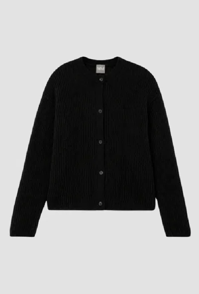 Max Mara Cardigan To Coast English Woman Black In Blue