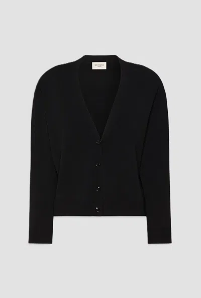 Max Mara Cardigan To V Black Woman In Other