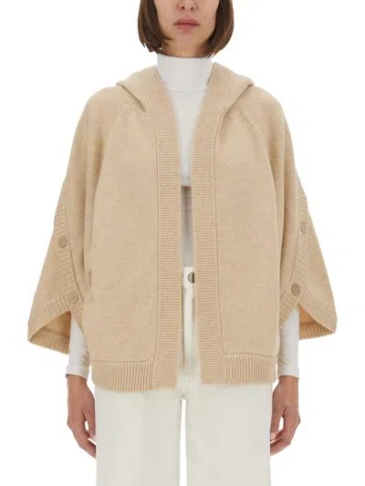 Max Mara Cardigan "vals" In Nude