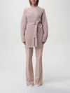 Max Mara Cardigan Woman Blush Pink Women In Pink