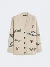 Max Mara Cardigan Woman Ecru In Neutral