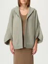 Max Mara Cardigan Woman Green In Green