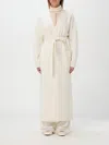 Max Mara Gordon Belted Stretch-jersey Jacket In White