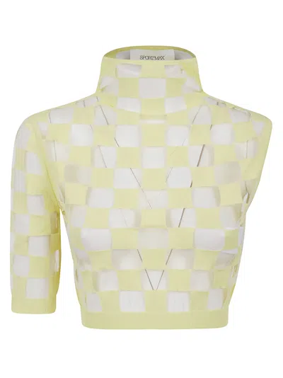 Max Mara Carella Top In Giallo