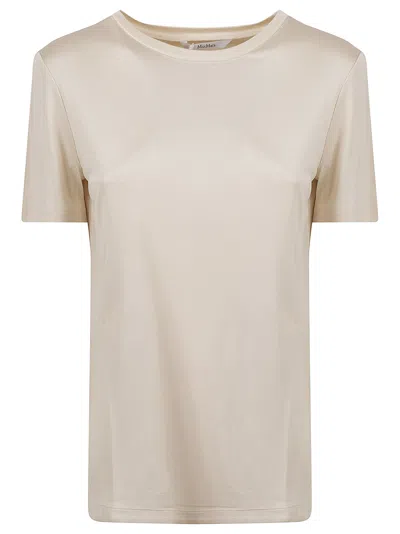 Max Mara Carena T-shirt In Silk