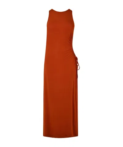 Max Mara Caro Maxi Dress In Red