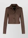 Max Mara Belted Jacket With Buttoned Cuffs And Epaulettes